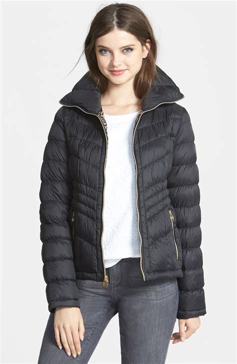 michael kors women's down jacket|michael kors down packable jacket.